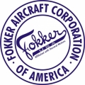 Fokker USA Aircraft Decal,Sticker